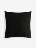 Sosandar Natural Serafina Jacquard Border Cushion 50cm (British brand)