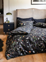 Rockett St George Bird Chinoiserie Floral Duvet Cover and Pillowcase Set, 200 Thread Count