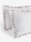 Nina Campbell white embroidered Lilah pillowcases set of 2 - British product