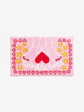 Cath Kidston Pink Twinkle Toes cotton bath mat (British brand)
