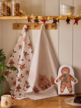 Next Natural Christmas Gingerbread Oven Mitt and Tea Towel Bundle- Buy online at McGrocer