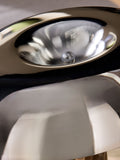 MADE.COM Chrome Deja table lamp 31.9cm height - British product