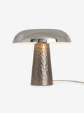 MADE.COM Chrome Deja table lamp 31.9cm height - British product