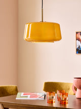 Next MADE.COM Amber Orange Camilo Pendant Light 30cm- Buy online at McGrocer