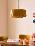 MADE.COM Amber Orange Camilo pendant light, imported from the UK
