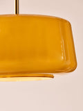 MADE.COM Amber Orange Camilo pendant light, imported from the UK