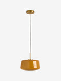 MADE.COM Amber Orange Camilo pendant light, imported from the UK