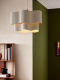 MADE.COM Cream Sydney ceiling light shade, imported from the UK