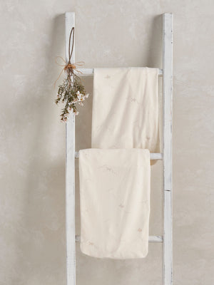 Mamas & Papas Duckling Cream Cotbed Fitted Sheets 2 Pack