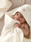 Mamas & Papas cream duckling baby towel set, UK version