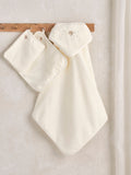 Mamas & Papas cream duckling baby towel set, UK version