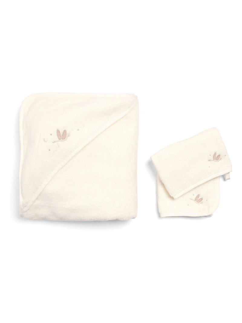 Mamas & Papas cream duckling baby towel set, UK version