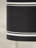 Sosandar black easyfit drum lampshade 40cm British brand