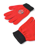 Vanilla Underground Marvel Spider-Man boys hat and gloves set, UK version
