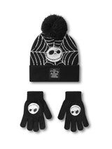 Next Disney The Nightmare Before Christmas Black Beanie and Gloves Set- Buy online at McGrocer
