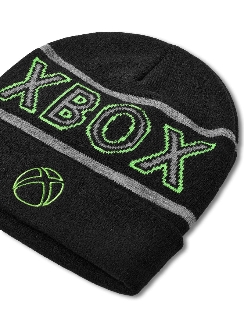 Vanilla Underground black Xbox boys beanie hat, UK version