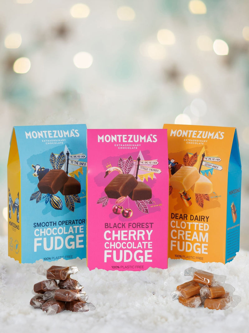 Montezuma's assorted fudge bundle 450g, imported from the UK