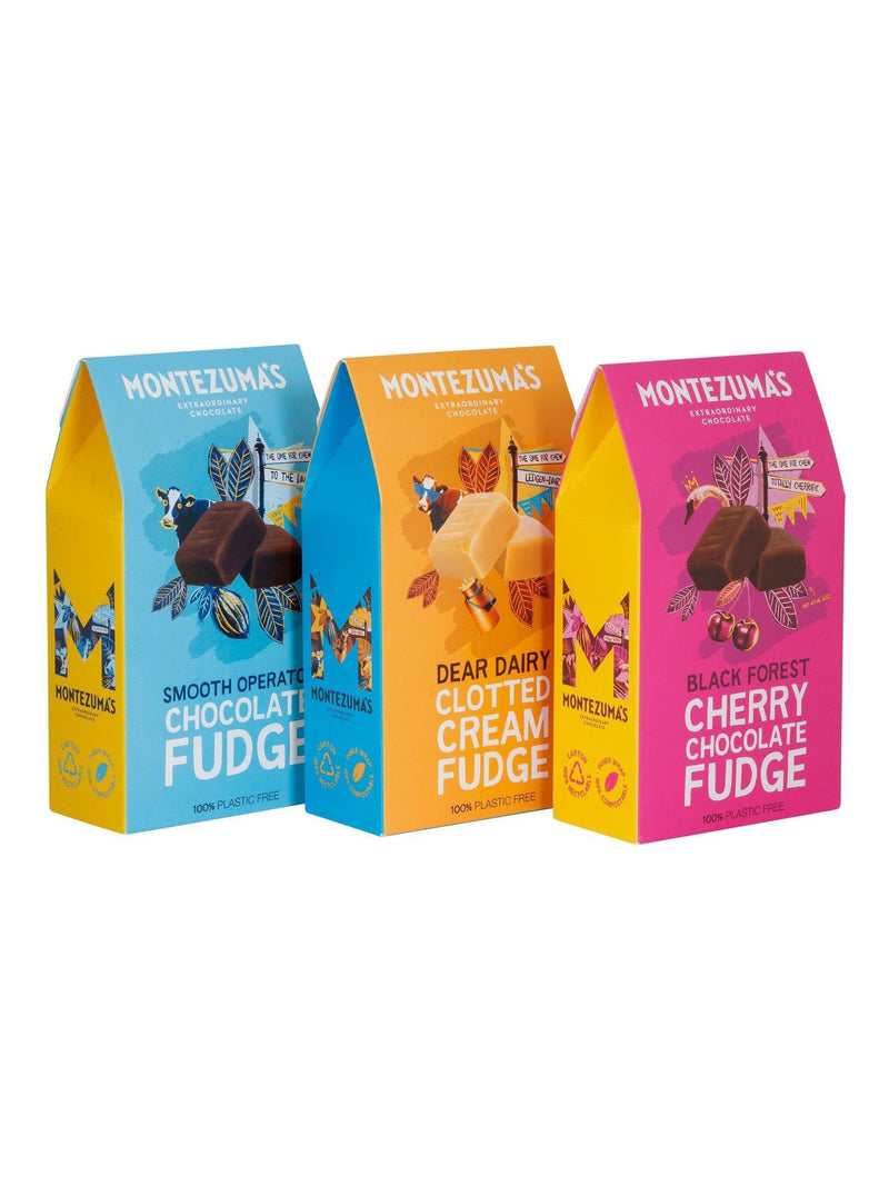Montezuma's assorted fudge bundle 450g, imported from the UK