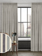 Next Next Denim Blue Dendi Made to Measure Curtains- Buy online at McGrocer