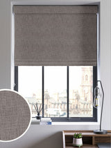 Next Viam Fog Grey Made to Measure Roman Blind- Buy online at McGrocer