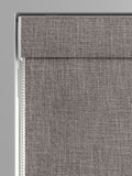 Viam Roman blind in Fog Grey, imported from the UK