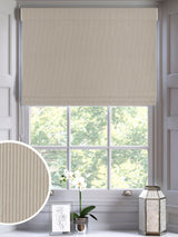 Next Next Fawn Natural Coil Made to Measure Roman Blind- Buy online at McGrocer