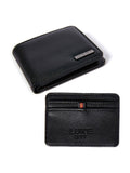 Luke 1977 Black Dover wallet and card holder set, imported from the UK