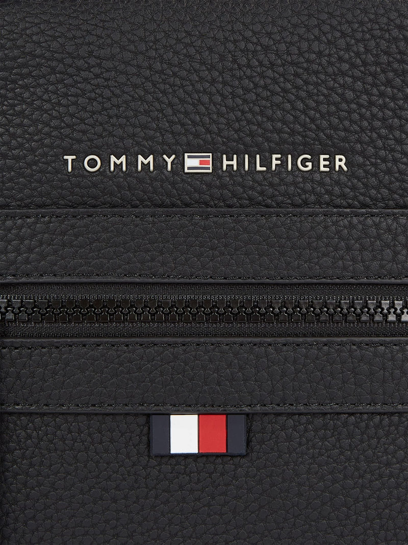 Tommy Hilfiger black small reporter bag, imported from the UK
