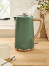Green Bronx Electric Kettle 1.7 Litre