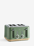 Green Bronx 4 slice toaster, UK version