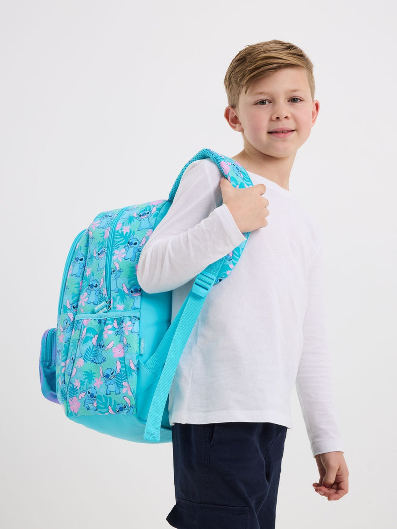 Smiggle Stitch classic backpack blue, UK version