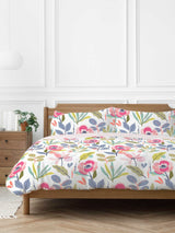 Next Copenhagen Home White Mia Floral Duvet Cover Set- Buy online at McGrocer