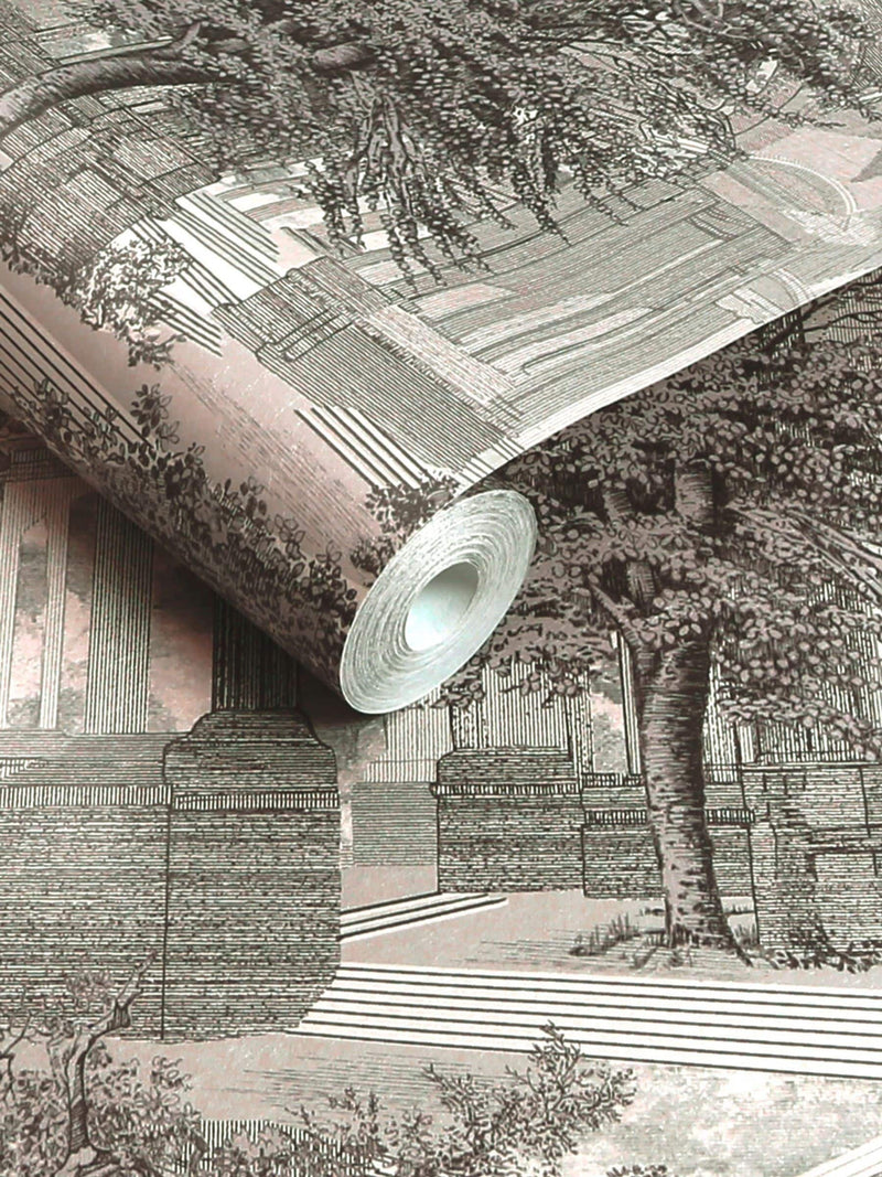Graham & Brown Dawn Rivington Folly wallpaper sample A4 - British product
