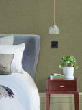 Graham & Brown Green Albion Texture wallpaper sample A4 (British brand)