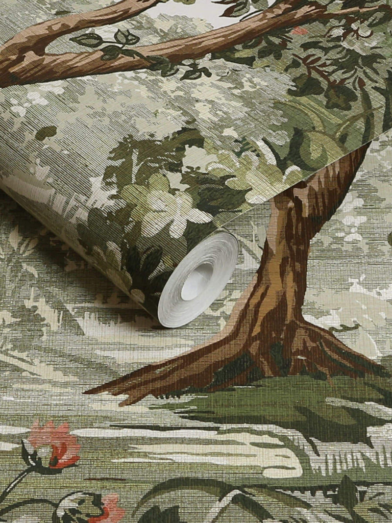 Graham & Brown Spring Sage wallpaper sample A4 (British brand)
