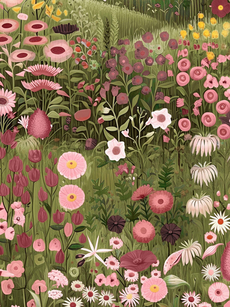 Graham & Brown Spring Glenwhan Wildflower A4 wallpaper sample (British brand)