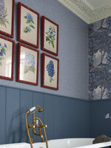 Next Graham & Brown Albion Texture Blue Wallpaper Sample A4- Buy online at McGrocer
