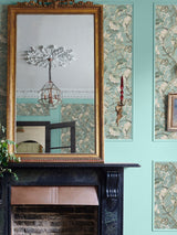 Next Graham & Brown Perrow Duck Egg A4 Wallpaper Sample- Buy online at McGrocer
