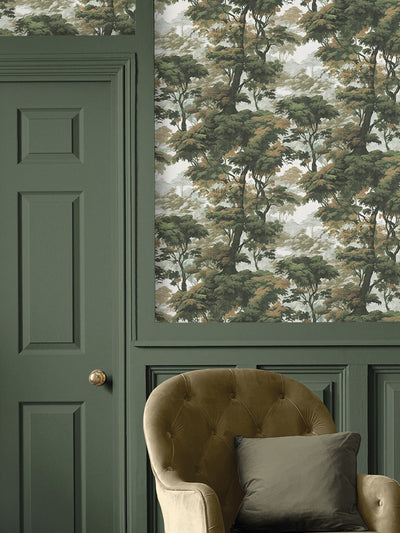 Next Graham & Brown Bobart's Garden Lush Green A4 Wallpaper Sample- Buy online at McGrocer