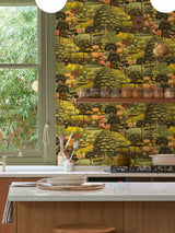 Next Graham & Brown Dusk Arley Garden Wallpaper Sample A4- Buy online at McGrocer