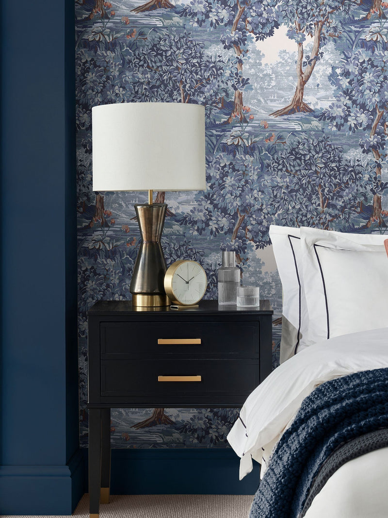 Graham & Brown wallpaper sample Bodenham Twilight A4, imported from the UK