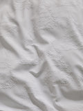 White Christmas Tree Textured Duvet Cover Set (British brand)