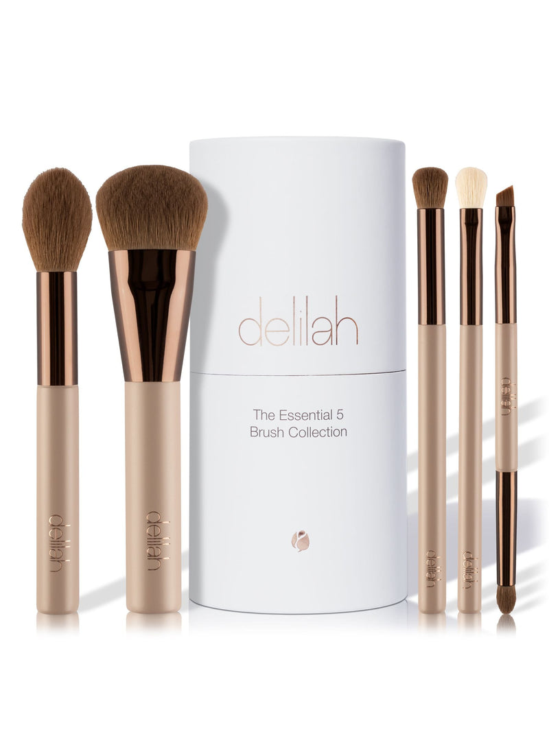 Delilah makeup brush set 5 piece - British product