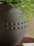 Loxley Grey Bobble Textured Medium Ceramic Vase, UK version