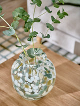 Next Green/Blue Confetti Glass Vase 22cm- Buy online at McGrocer