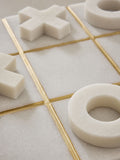 White gold noughts and crosses game (British brand)