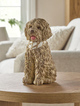 Next Natural Small Louis The Labradoodle Resin Dog Ornament- Buy online at McGrocer