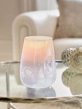 Next Purple Lustre Glass Hurricane Candle Holder- Buy online at McGrocer