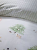 Sophie Allport Green Spring Cottage Duvet Cover and Pillowcase Set