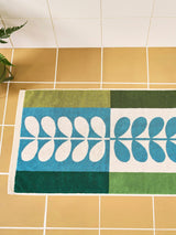 Next Orla Kiely Willow Stem Check Bath Mat L90cm x W50cm- Buy online at McGrocer